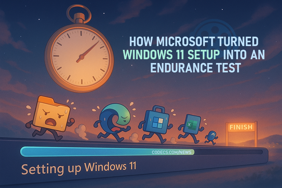 How Microsoft Turned Windows 11 Setup Into an Endurance Test Screenshot