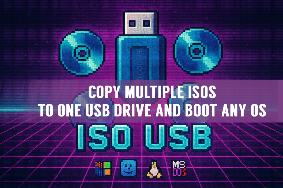 How to Copy Multiple ISOs to One USB Drive and Boot Any OS with Ventoy Screenshot