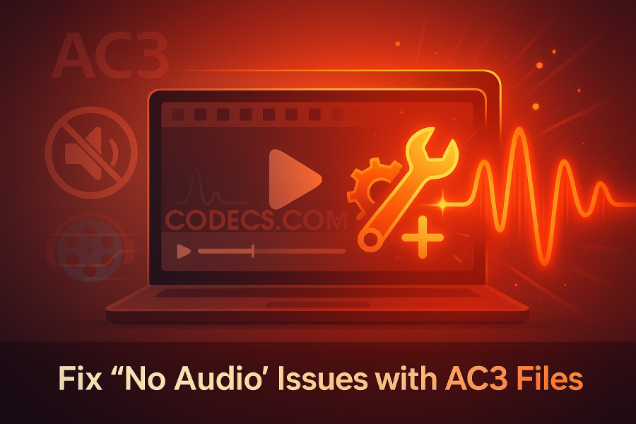 How to Fix 'No Audio' Issues with AC3 Files Screenshot