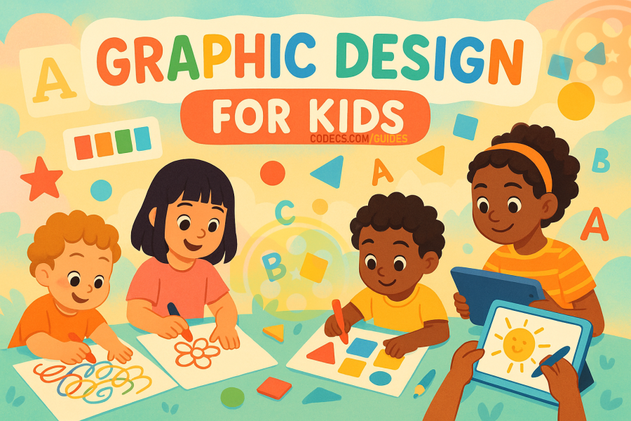 Graphic Design for Kids Made Simple: Turn Your Child into a Young Creative Screenshot