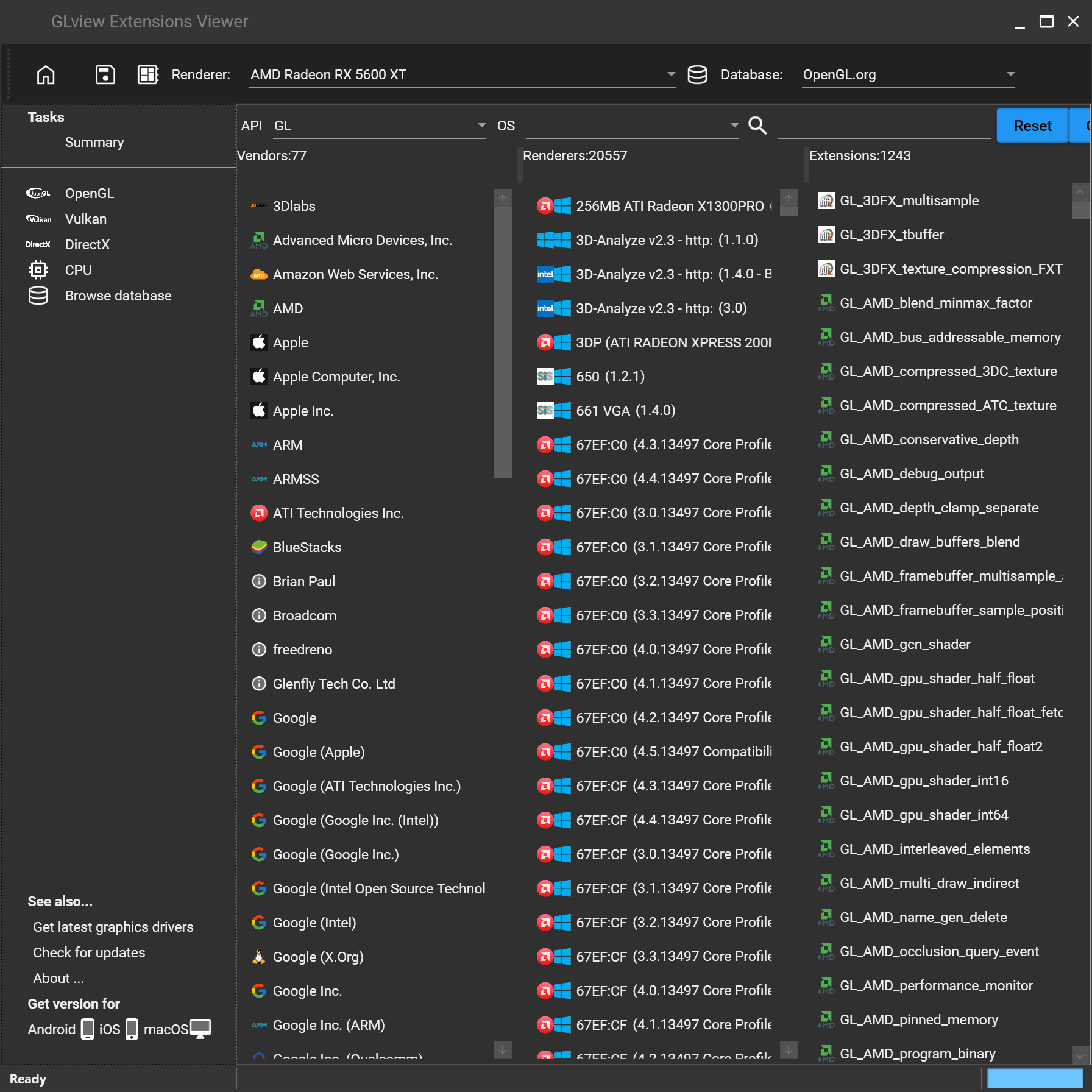 Download GLview screenshot