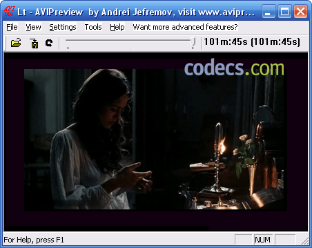 AVI Preview 0.26 alpha screenshot