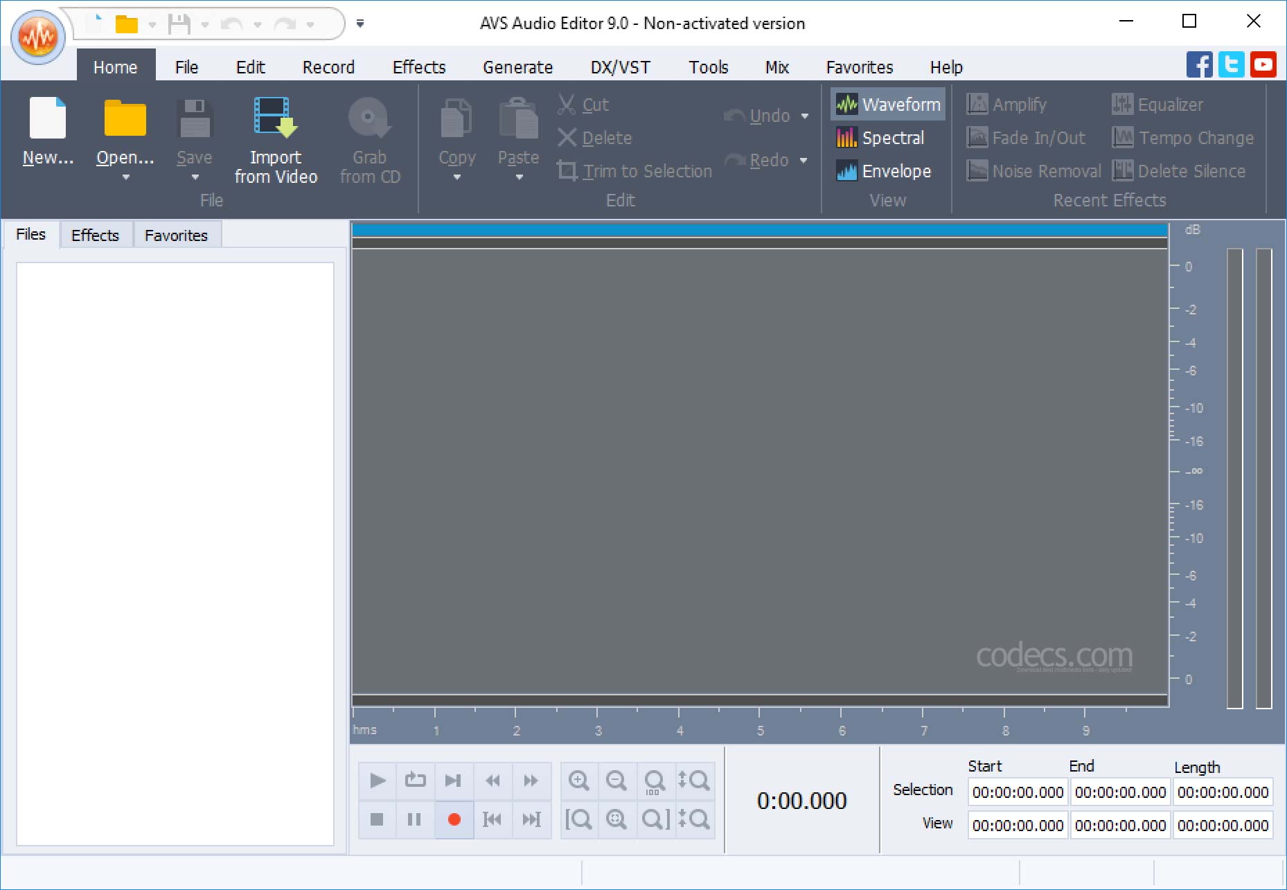 AVS Audio Editor 10.3.1 screenshot