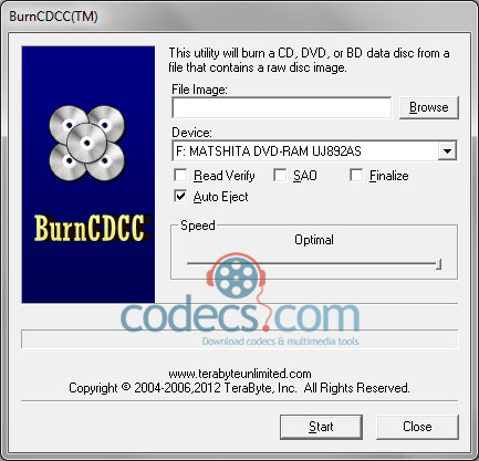 BurnCDCC 2.02 screenshot