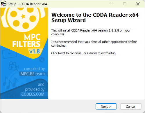 CDDA Reader 1.8.2.8 screenshot