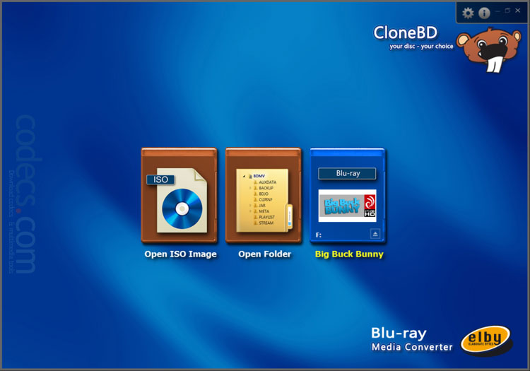 CloneBD 1.3.2 beta screenshot
