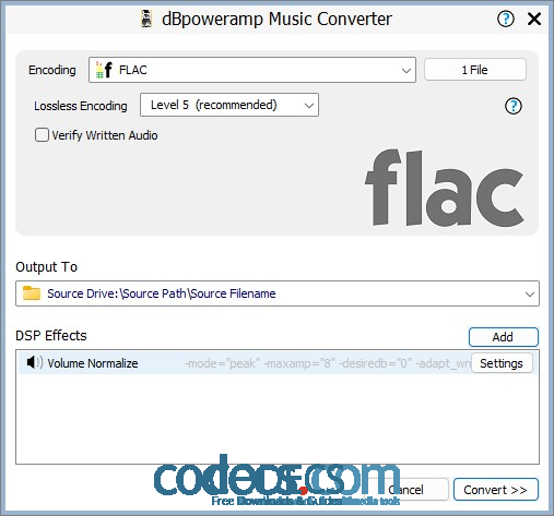 dBpoweramp Music Converter 2022.11.25 screenshot
