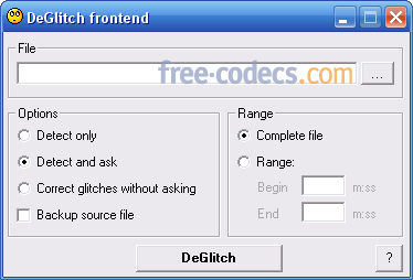 DeGlitch 0.5b screenshot