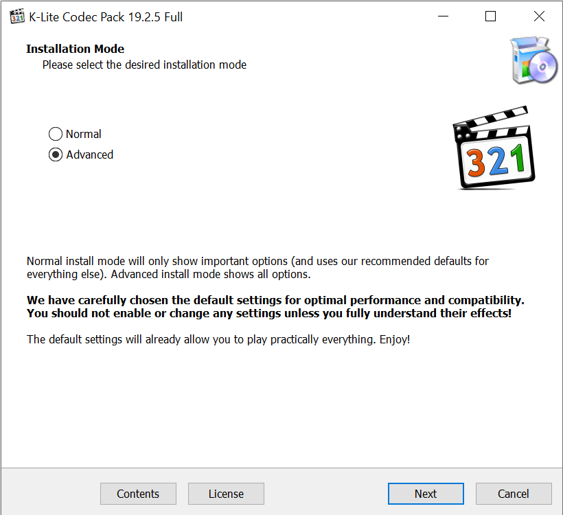 K-Lite Codec Pack 19.3.0 Final