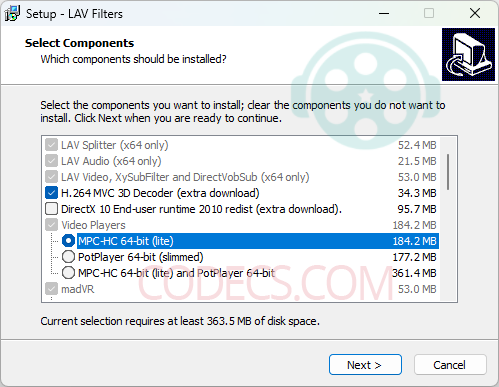 LAV Filters Megamix 0.79.2-14 screenshot