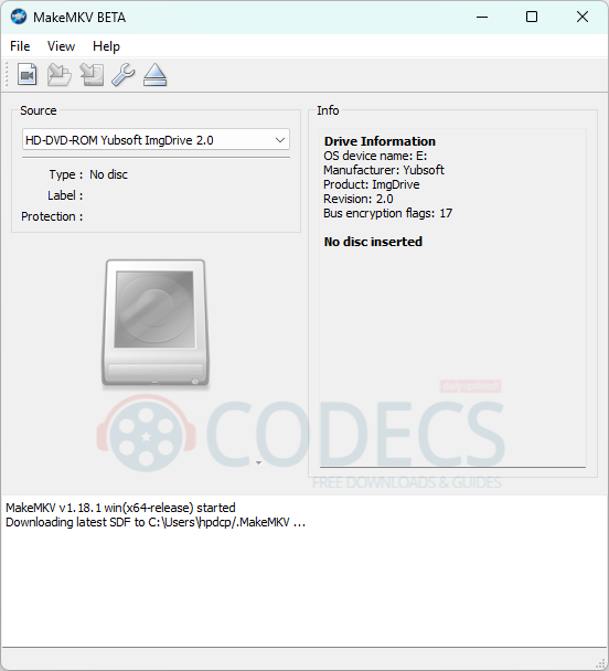 Download MakeMKV screenshot