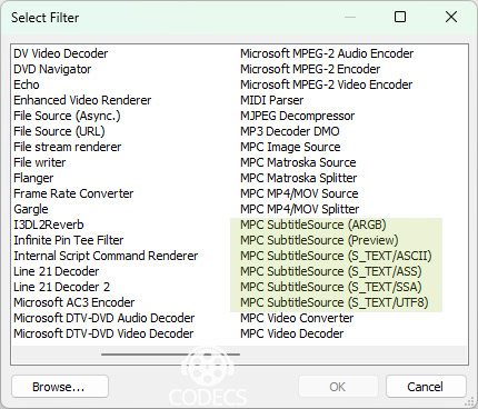 MPC SubtitleSource 1.8.1.35 screenshot