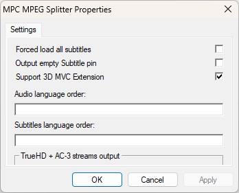 MPEG Splitter 1.8.0.6 screenshot