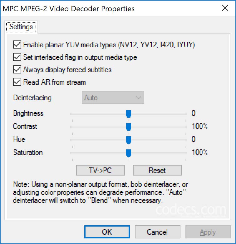 MPV Decoder 1.6.3.137 screenshot