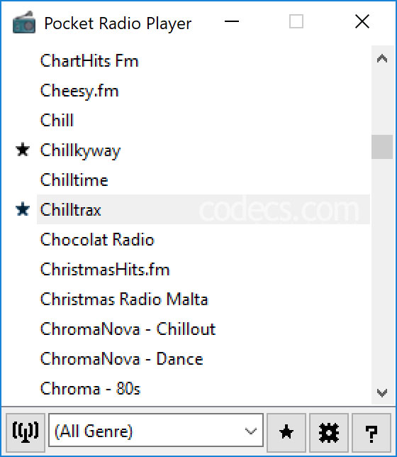 Pocket Radio Player 22.06.16 screenshot
