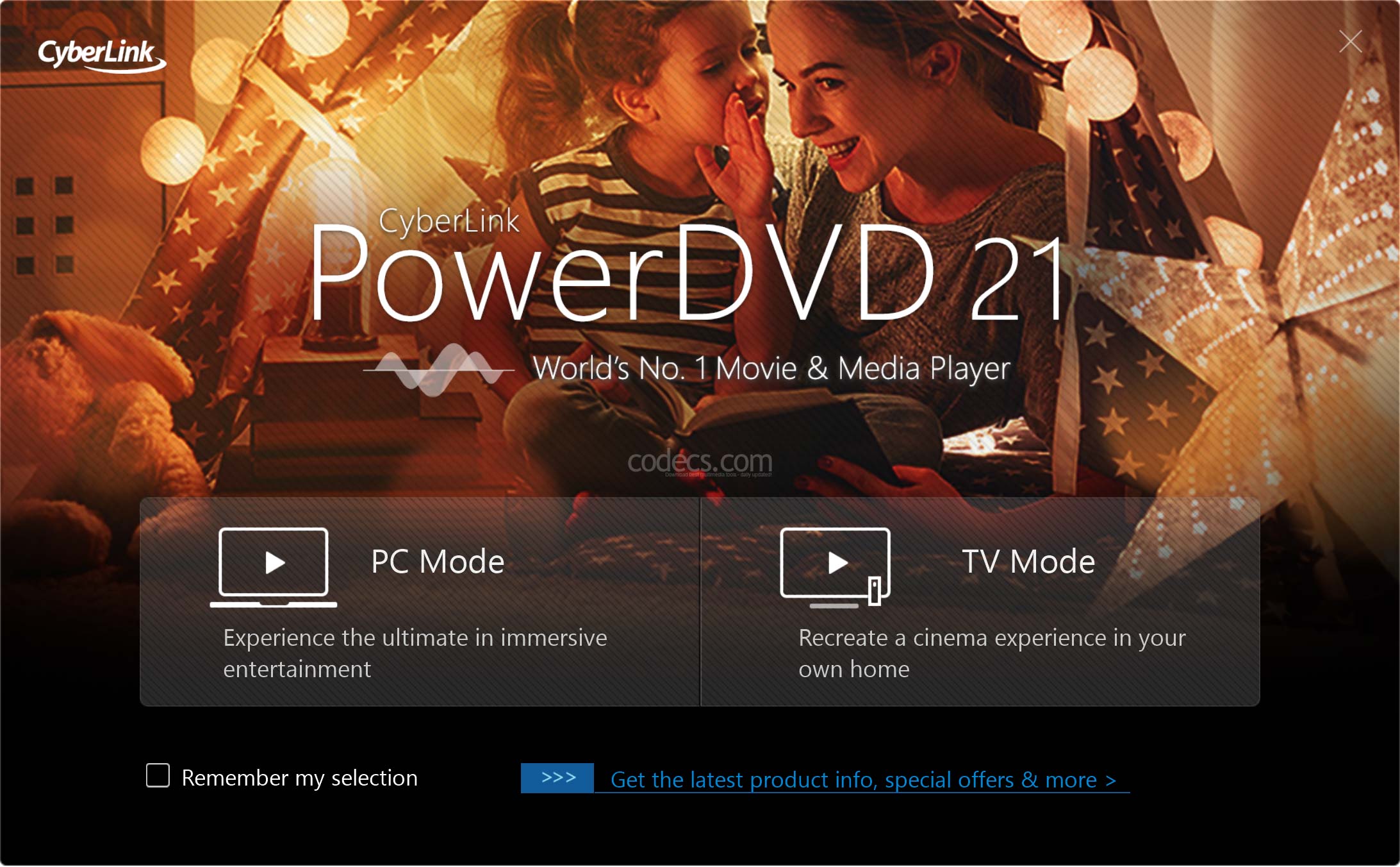 PowerDVD 21.0.2106 screenshot