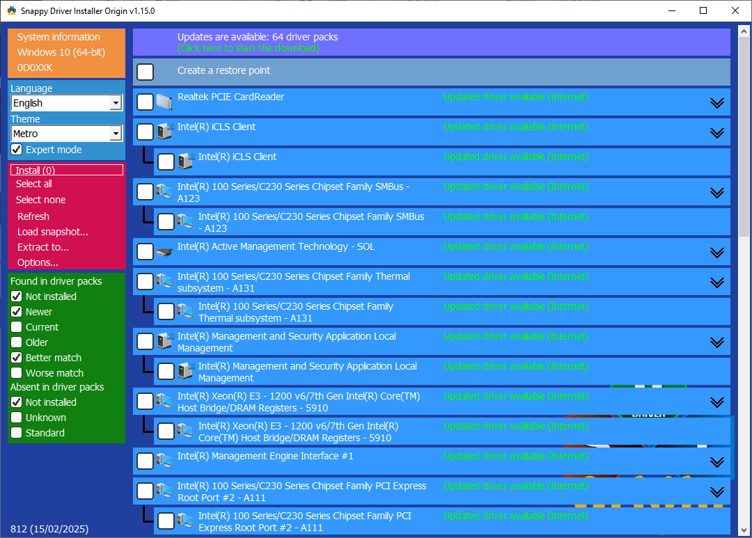 Download SDIO screenshot