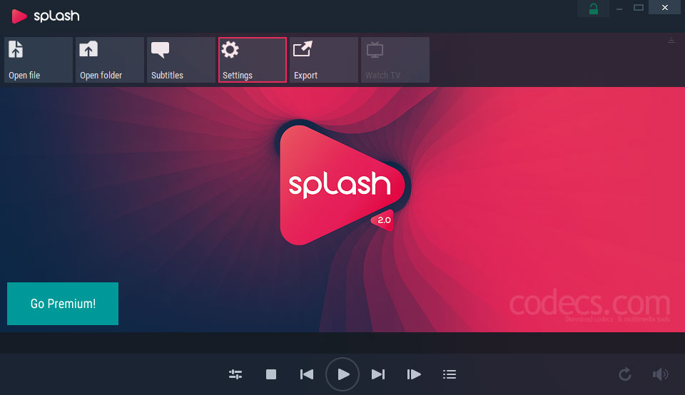 Splash 2.7 screenshot