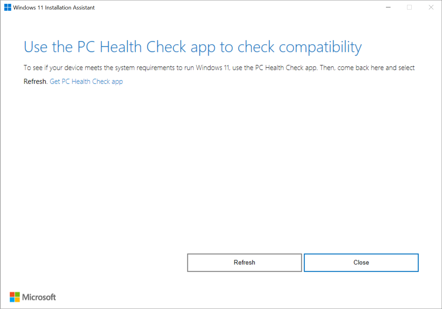Windows 11 Installation Assistant 1.4