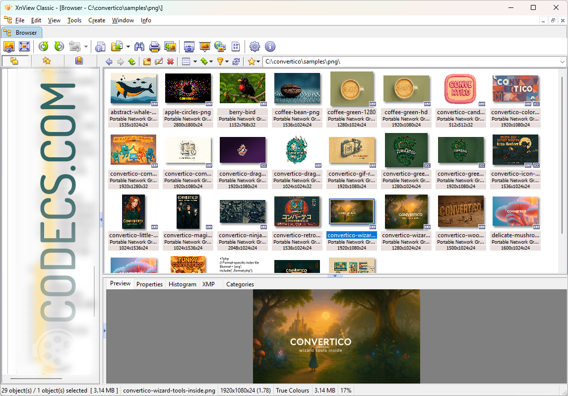 Download XnView screenshot