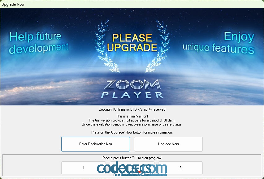 Zoom Player 17.1 screenshot