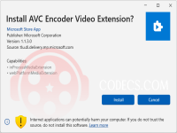 AVC Encoder Video Extension 1.1.13.0 screenshots