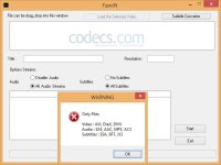 DreX Video Codec 1.8.0.4 screenshots