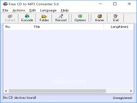 Free CD to MP3 Converter 5.3 screenshots