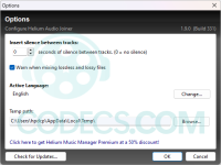 Helium Audio Joiner screenshot