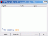 VFAPI Reader Codec 1.05 screenshots