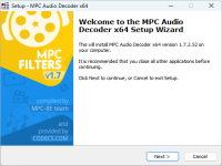 MPC Audio Decoder screenshot