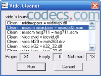 Vidc.Cleaner 09.03.2004 screenshots