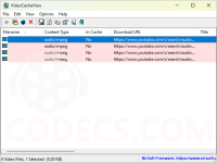 VideoCacheView 3.11 screenshots