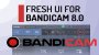 Fresh UI for Bandicam 8.0 Screenshot