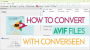 How to Convert AVIF Files Screenshot